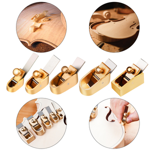 Cortador plano de Violín de latón, herramientas Luthier para carpintería, <span class=keywords><strong>Mini</strong></span> avión pulgar de 8-16mm, Cuchillas de acero afiladas, superficie lisa, 5 uds. - Product Image 6