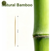 Cure-dents en bambou Moso naturel à pointe simple et double, polyvalents pour plateaux de fruits, pics à apéritif et soins dentaires quotidiens