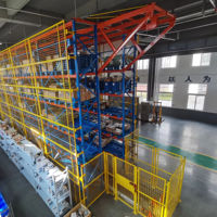 Système intelligent de rayonnage automatisé (AS/RS) avec grue empileuse pour entrepôt : stockage et récupération intelligentes