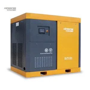 Compressor de ar de parafuso grande de dois estágios da marca AirHorse 8 bar 132kw 175HP 75kw 100hp 55KW 75HP