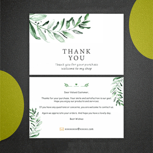 Échantillons Gratuits Cartes de Vœux d'<span class=keywords><strong>Anniversaire</strong></span> Personnalisées Cartes Postales Souvenirs Cartes de Remerciement Élégantes avec Logo - Product Image 4