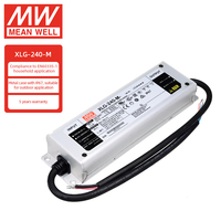 Controlador LED Impermeable Mean Well XLG 20W 25W 35W 40W 50W 75W 100W 150W 200W 240W 320W 12V 24V, Fuente de Alimentación LED Regulable