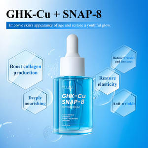 Sérum au cuivre et aux peptides SNAP8, hydratation intense, texture lisse, fermeté, élasticité, réparation des rides, renouvellement cutané, 30 ml - Product Image 5