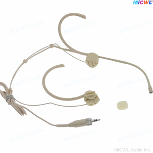 Micrófono de diadema plegable OM12 para transmisores inalámbricos de bolsillo G2, G3, G4, SLX, ULX, PGX de 4 y <span class=keywords><strong>3</strong></span> pines, micrófono omnidireccional de gancho para la oreja - Product Image 4