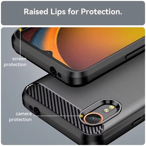 Coque arrière en fibre de carbone pour Samsung <span class=keywords><strong>Galaxy</strong></span> <span class=keywords><strong>Xcover</strong></span> 7 - Product Image 4