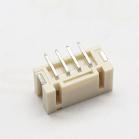 Connecteur droit à une rangée de 2 broches, 16 broches, XH Wafer, espacement de 1,25 mm, hauteur de 4,7 mm, borne de saut JST, connecteur de câble à coque de 4 broches
