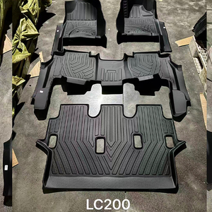 Tapis de seuil de porte de luxe innovants en TPE pour Revo version RHD, ensemble complet de 3 tapis, absorbant les chocs, imperméables, garantie 1 an - Product Image 4