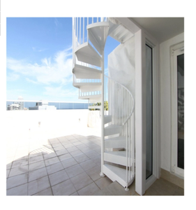 <span class=keywords><strong>Escalera</strong></span> de Emergencia Comercial para Exteriores, <span class=keywords><strong>Escalera</strong></span> de Caracol de Acero Forjado, <span class=keywords><strong>Escalera</strong></span> de Caracol con Vigas de Acero al Carbono - Product Image 2