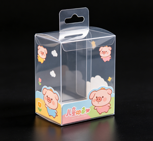 Caja de Embalaje Transparente al por Mayor, Contenedor de Plástico Plegable Rectangular Ligero - Product Image 2