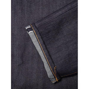 High Quality Japanese Selvedge <b>Denim</b> Jeans Heavyweight 100% Cotton Indigo Raw Selvedge Jeans Casual Straight Fit Jeans Men - Product Image 2