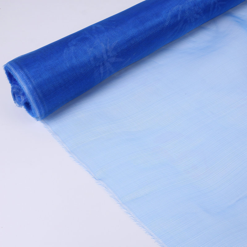 Factory Wholesale Blue White Floral PE Lightweight Well-ventilated Mosquito Mesh Window Screen Insect-proof Net With 20-22 Mesh · image 3