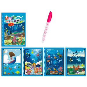 <span class=keywords><strong>Jeux</strong></span> de <span class=keywords><strong>Dessin</strong></span> Livre <span class=keywords><strong>d</strong></span>'<span class=keywords><strong>Eau</strong></span> pour Enfants Livre de Peinture Cadeau <span class=keywords><strong>d</strong></span>'Apprentissage Réutilisable Jouets de <span class=keywords><strong>Dessin</strong></span> pour Enfants Maternelle Enfants - Product Image 3