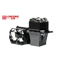 Módulo LED Matrix Serie Z Longding, 4 Dragon Ball y 4 Ojos Compuestos, Lente de Proyector Bi-LED de Alta Potencia para Faros Delanteros de Automóvil