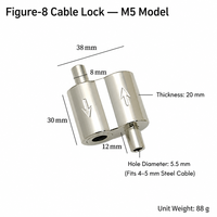 Attaches de câble, serre-câbles, ajusteurs de suspension pour panneaux acoustiques, kit de suspension