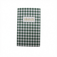 Cuaderno Personalizado A5, Libro de Bocetos, Acuarelas, Tapa Dura, Diseño Floral, Diario de Viaje, Cubierta de Plástico Transparente con Logotipo