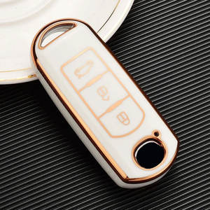 Casing kunci mobil TPU, pelindung penutup kunci Fob modis untuk Mazda 2 3 5 6 BL BM GJ Atenza/Axela/Demio CX-3 CX3 CX-5 CX5 CX7 CX-9 CX8 - Product Image 2