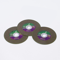 Disque de coupe fin en oxyde d'aluminium personnalisé avec logo OEM, 4,5 pouces (115*0,8*22,23 mm), pour acier et fer cornière - Fabrication chinoise
