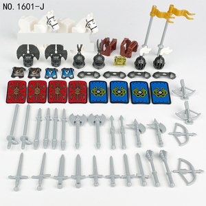 Accessoires de blocs de construction du <span class=keywords><strong>Moyen</strong></span> Âge compatibles <span class=keywords><strong>Armes</strong></span> de chevalier médiéval pour mini figurines - Product Image 4