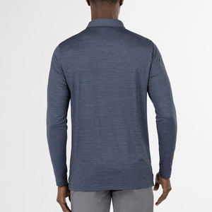 Personalizada UV Hombres Transpirable Golf Gimnasio Deporte Poliéster Spandex Manga Larga Golf Camisetas - Product Image 5