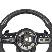 Accessoires de volant de voiture pour Mercedes-Benz Classe S W221 W219 S500 S280 S300 S350 S400 S600 Volant en fibre de carbone
