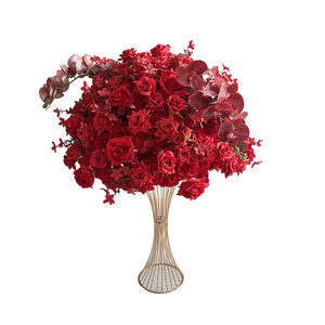 IFG Hot Selling ROMANTIC Unbreakable 65cm White Silk <b>Artificial</b> <b>Flower</b> Ball for Wedding Centerpiece Decor - Product Image 4