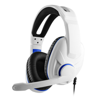 Vente en gros Son surround Microphone Casque PS5 Filaire Élégant Gaming Écouteurs Casques