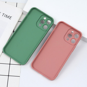 เคสโทรศัพท์ซิลิโคนสำหรับ Apple iPhone 16 11 12 13 14 15 PRO MAX MINI 7 8 6S PLUS X Max เคสกันกระแทก