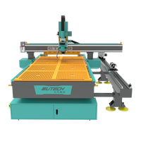 Fresadora CNC de Alta Precisión de 4 Ejes Mach3, Máquina de Grabado en Madera 1325 1530 2030 2040, Accesorio Rotatorio, Motor Único de 9kW