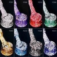 CANNI Nouveau Vernis à Ongles Gel Luminescent dans le Noir Paillettes Flash Réfléchissant Gel Diamant Disco Semi Permanent Vernis Gel UV Ememals