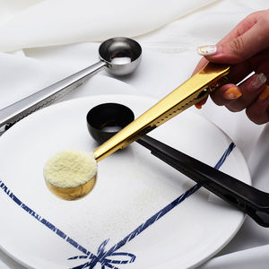 Edelstahl kaffee bean messlöffel scoop mit tasche clip - Product Image 3