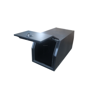 Cubierta de almacenamiento para camioneta de uso pesado con puerta lateral con cerradura segura. Sin levantar las piernas. Tamaño, color y diseño interior personalizados - Product Image 6