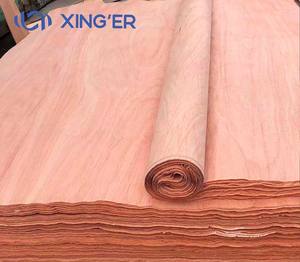 China Wholesale Natural <strong>Wood</strong> <strong>Veneer</strong> 0.15-1mm Natural Okoume Bintangor Birch Poplar <strong>Veneer</strong> for Interior and Furniture Decoration - Product Image 2