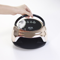 Lampe à Ongles LED Portable 42 Perles UV, Séchage de Tous les Vernis Gels, Usage en Salon, Plusieurs Vitesses Sélectionnables, Emballage Boîte Inclus