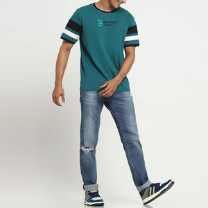 Camiseta de Hombre de Alta Calidad, Nuevo Diseño, Informal, Superventas, Corte Regular, 100% Algodón, Tejido Transpirable - Product Image 4