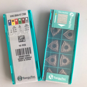 Insertos de Carburo CNC Taegutecs WNMG 080404 MT CT3000 de 20 mm, 2.0 mm, Recubrimiento PCD/PCBN/BN/CVD, HRC65, Forma Poligonal, OEM para Torneado - Product Image 3