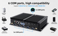 Nouveau HYSTOU Industrial Mini Box 4K HD Sortie UHD Graphics 620 Affichage à trois écrans Connectivité stable Internet rapide Sans ventilateur