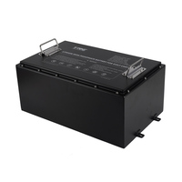 Kit Konversi Baterai Golf Cart Lithium 48V 105Ah LiFePO4 dengan Charger untuk Motor 3-5KW, Golf Cart 2-4 Kursi