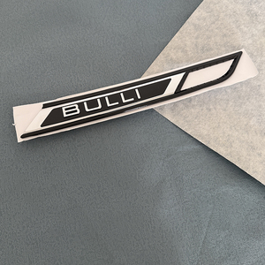 Nouvel emblème de porte ABS <span class=keywords><strong>BULLI</strong></span> noir brillant pour accessoires de style automobile Multivan - Product Image 4
