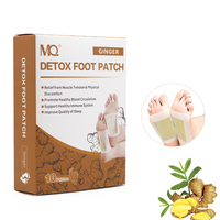 2025 Meilleures ventes Vinaigre de bambou Gingembre Japonais Detox Foot Patch Tampons en bambou