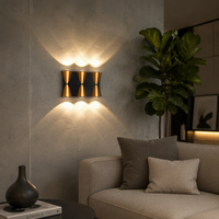 Nouveautés, certifiées CE, étanches IP65, lampes murales LED 4W 6W 8W 10W 12W, décoration pour chambre d'hôtel, salle de bain, couloir