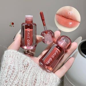 La superficie del espejo no pegajosa que blanquea de larga duración revela un brillo de labios duradero y tierno - Product Image 1