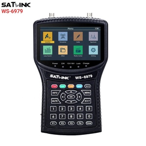 Satlink WS-6979 Misuratore Combo DVB-S/S2/T/T2/C, Rilevatore Satellitare H.265 con Schermo LCD TFT HD da 4,3 Pollici, Batteria Li-Ion 7,4V/3000mAh - Product Image 1