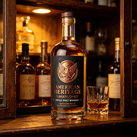 Etiquetas Personalizadas Impermeables Autoadhesivas para Botellas de Vino y Licores - para Botellas de Vodka, Whisky y Bourbon, Directo de Fábrica