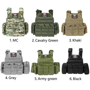 Gilet tactique Artex en stock, protection robuste, camouflage, système Molle, porte-plaque d'entraînement, gilet tactique pour hommes - Product Image 5