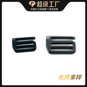 หัวเข็มขัดเลื่อนโลหะผสมสังกะสี 20 มม. 25 มม. สำหรับกระเป๋า อุปกรณ์เสริมฮาร์ดแวร์ที่ทนทานต่อการสึกหรอ - Product Image 3