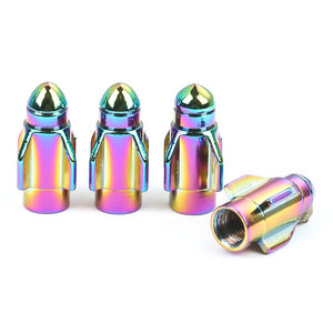 אפי ארנב מסנוור צבע ייחודי עיצוב ייחודי רכב צמיגים מסתם כובע בהיר dustproof סגסוגת אלומיניום אוניברסלי אביזרים חיצוניים - Product Image 4