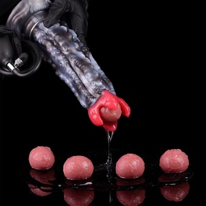 ELKKOST Dildo de Tentáculo de Pulpo Hueco con Ovipositor, Dildo Monstruoso, Tapón Anal para la Deposición de Huevos, Juego Sexual Vaginal y Anal, Juguetes Sexuales con Ovipositor - Product Image 1