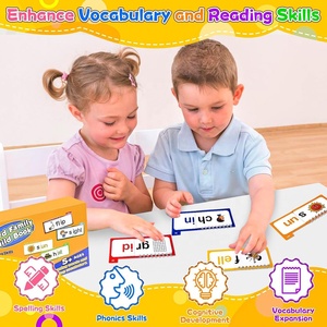 30 Libros de Lectura y Rimas para Niños, Educación Temprana, Aprendizaje de Palabras en Inglés, Libro de Ortografía, Tarjetas de Vocabulario - Product Image 2