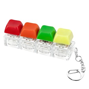 Nuevos Llaveros de Juguete Antiestrés de Plástico Creativos y Coloridos, Llaveros de Teclado, Regalos Promocionales de Dibujos Animados - Product Image 2