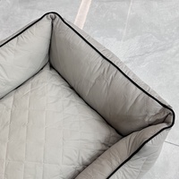 Anti-Angst anpassbare benutzer definierte Haustier bett Kühl gewebe wasserdicht gemütliche moderne Luxus kleine Hunde bett für Haustiere